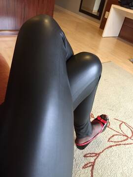 leggings e tacchi